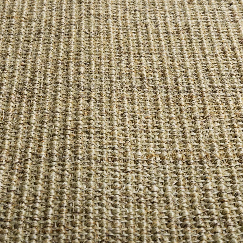 Tapis Sisal naturel 80x250 cm Vert - Xios Store SNC