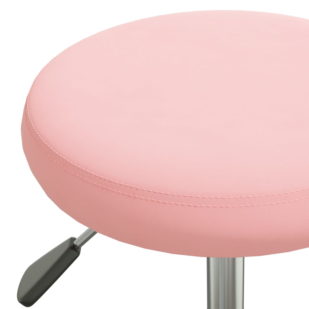 Chaise de salle à manger Rose Velours Chaises de cuisine vidaXL   