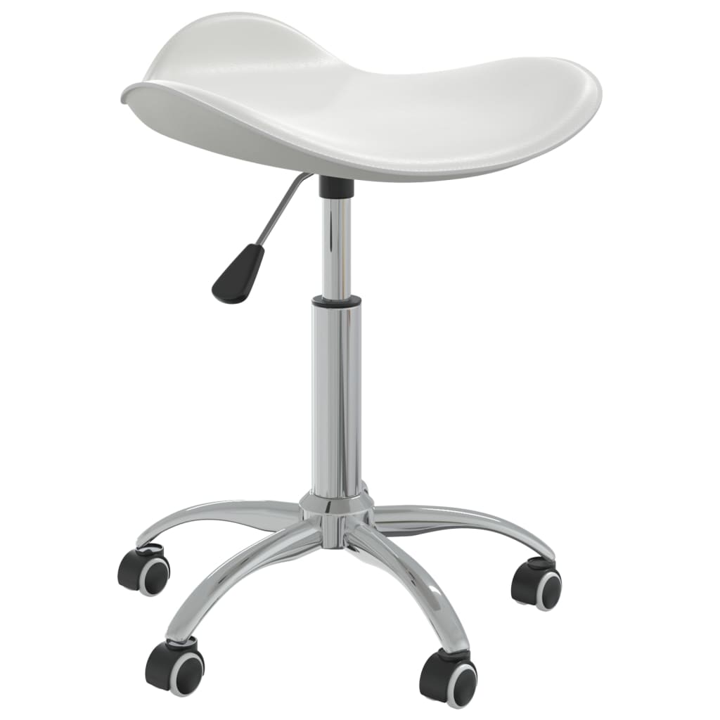 Chaise de bureau Blanc Similicuir Chaises de bureau vidaXL   