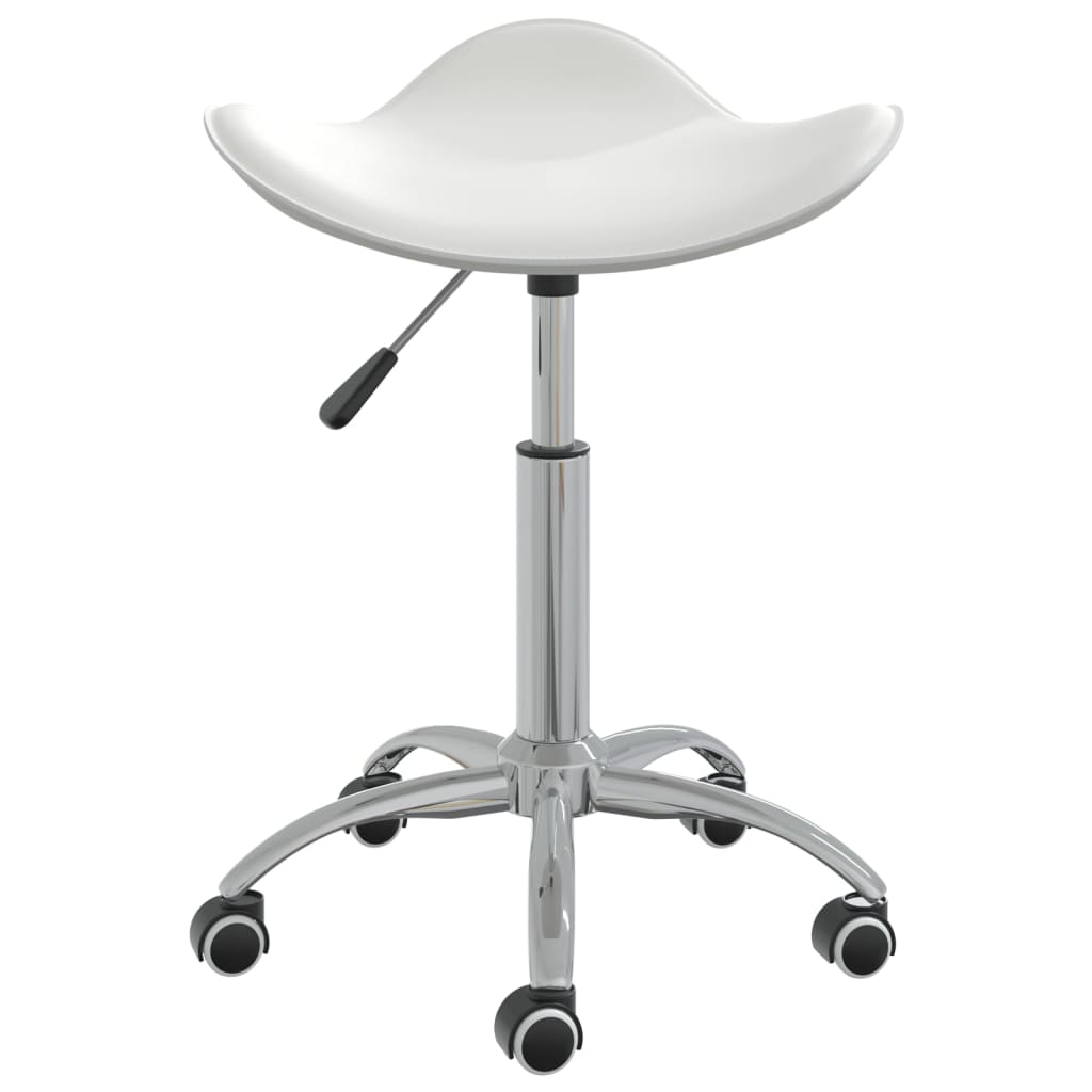 Chaise de bureau Blanc Similicuir Chaises de bureau vidaXL   