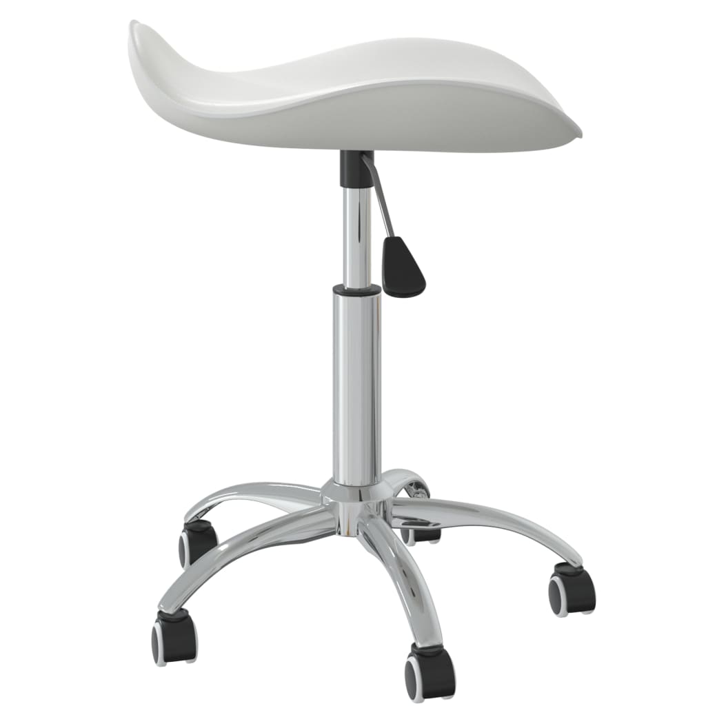 Chaise de bureau Blanc Similicuir Chaises de bureau vidaXL   