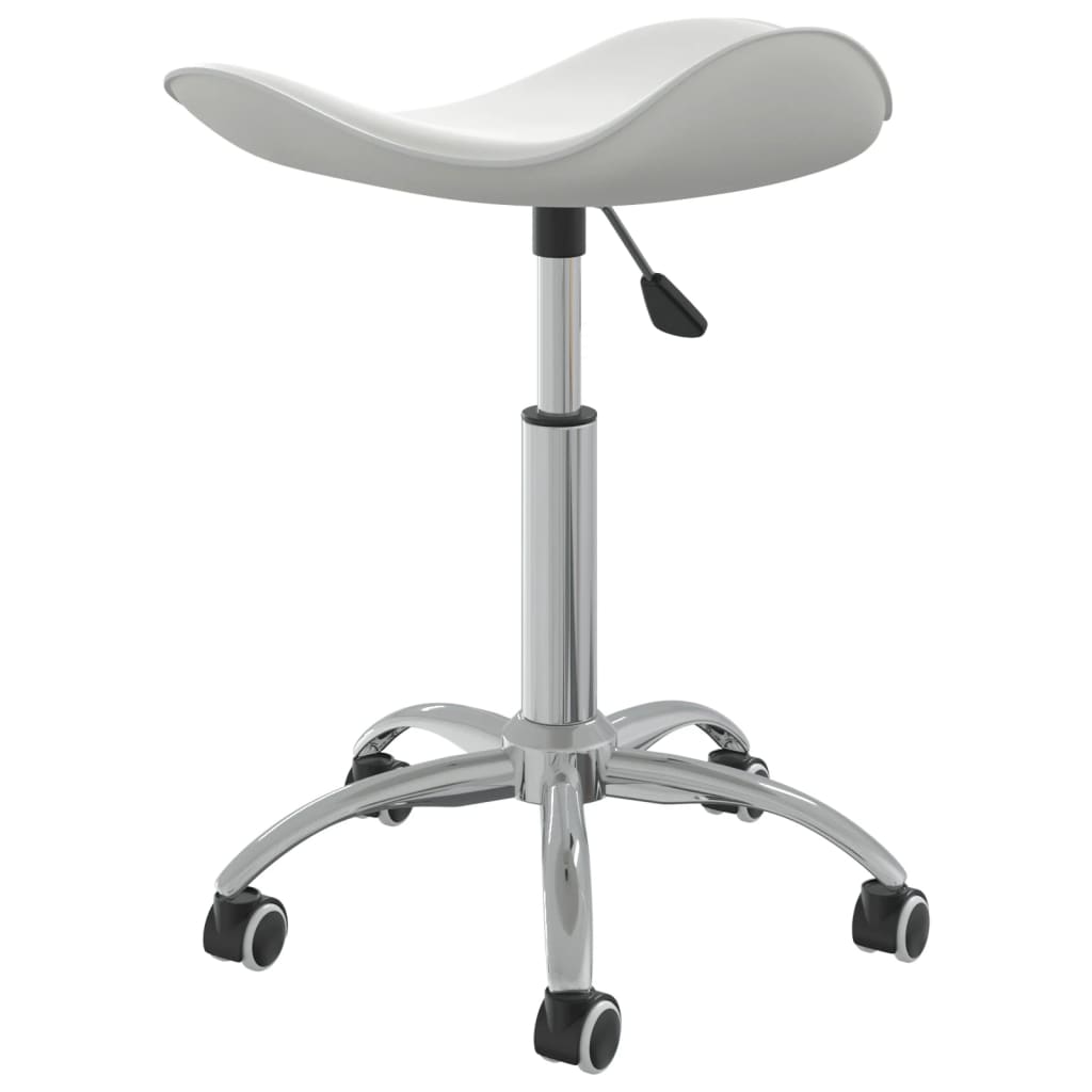 Chaise de bureau Blanc Similicuir Chaises de bureau vidaXL   