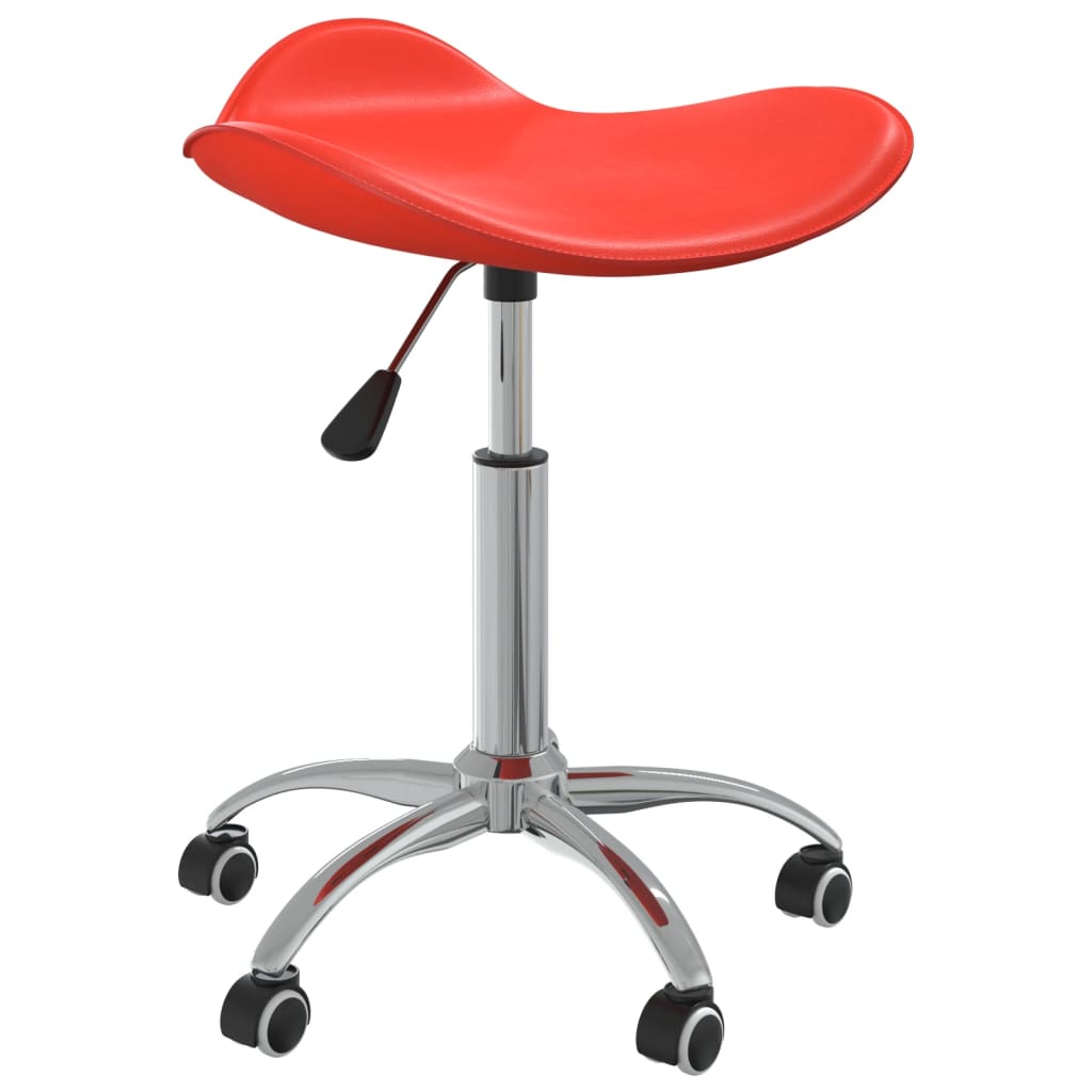 Chaise de bureau Rouge Similicuir Chaises de bureau vidaXL   