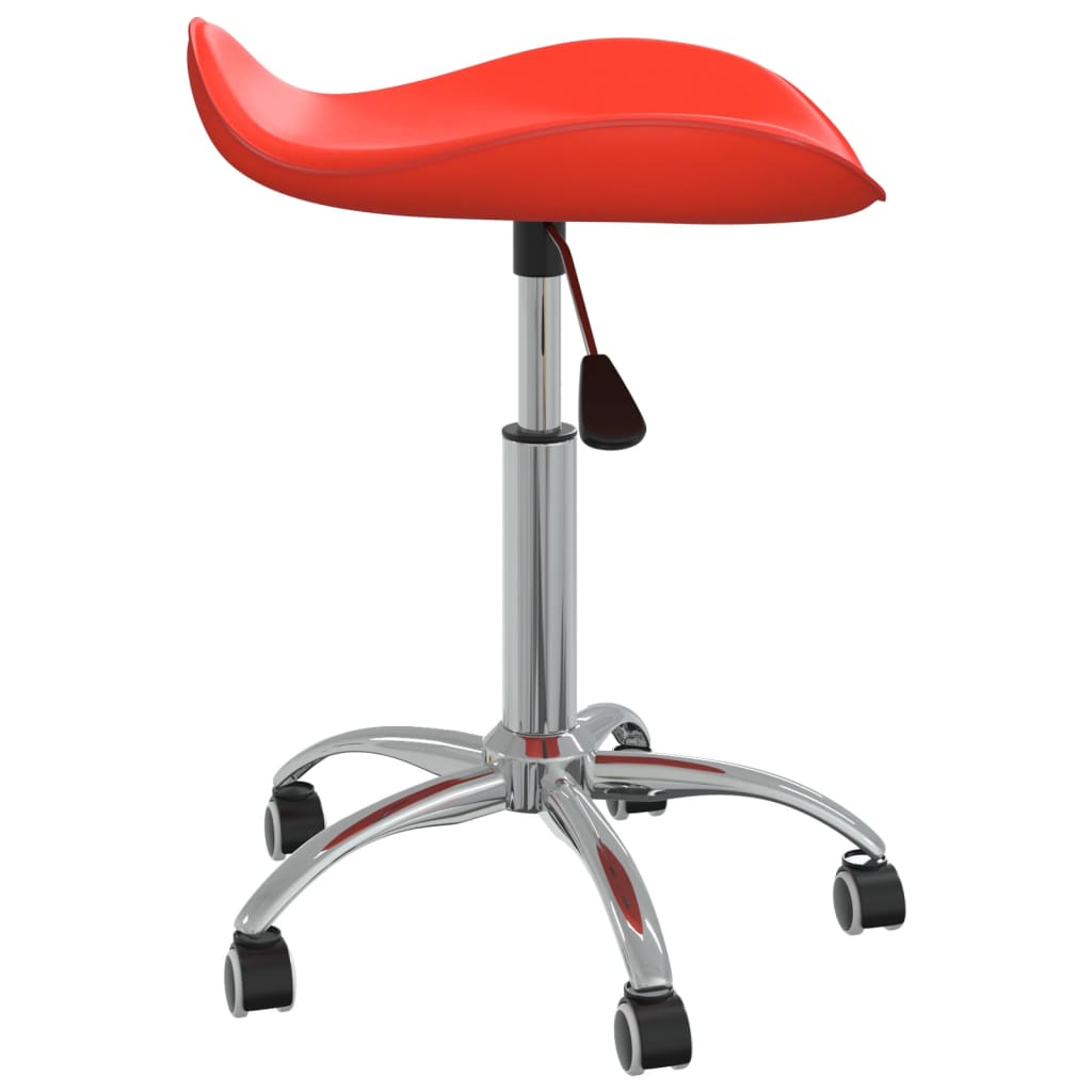 Chaise de bureau Rouge Similicuir Chaises de bureau vidaXL   