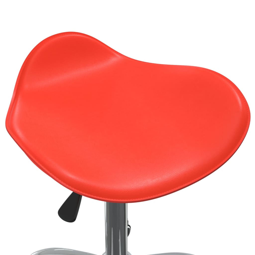 Chaise de bureau Rouge Similicuir Chaises de bureau vidaXL   