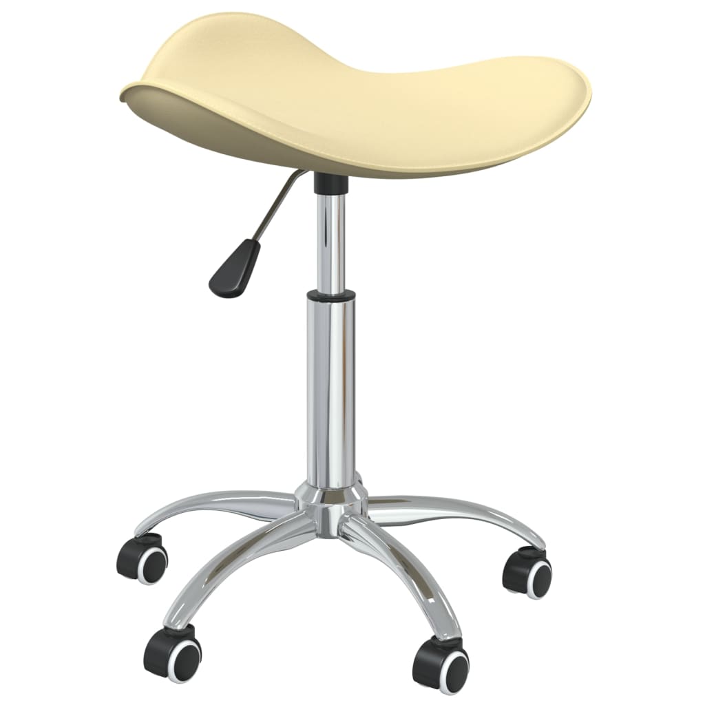 Chaise de bureau Crème Similicuir - Xios Store SNC