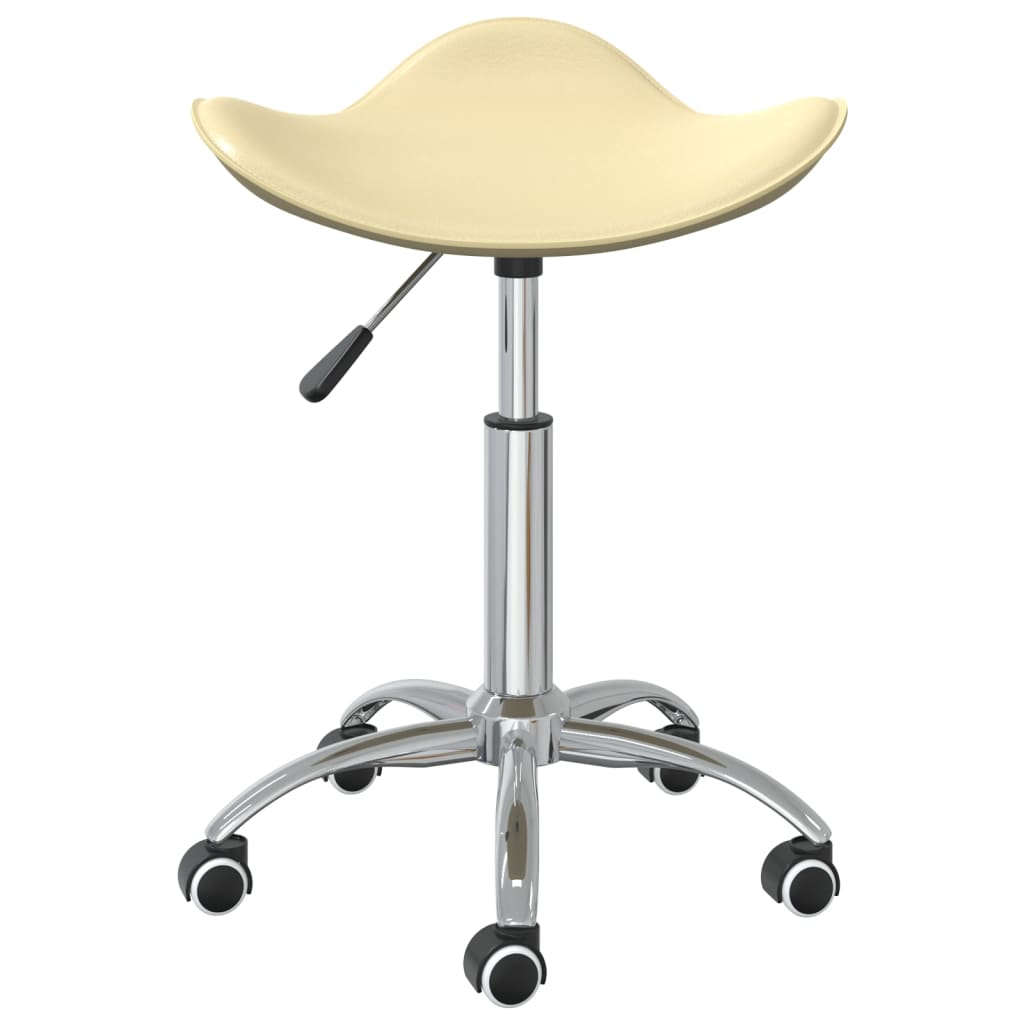 Chaise de bureau Crème Similicuir - Xios Store SNC