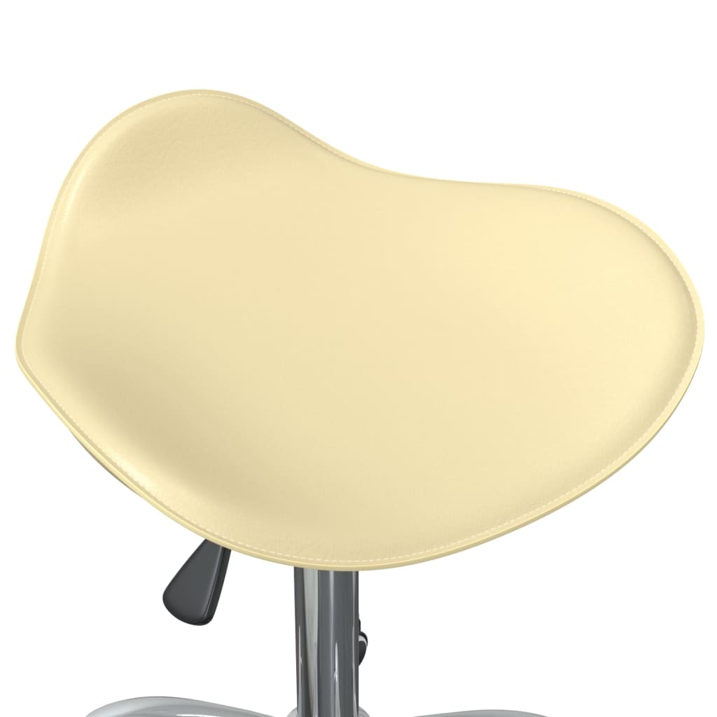 Chaise de bureau Crème Similicuir - Xios Store SNC