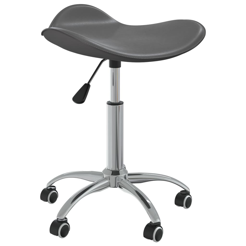 Chaise de bureau Gris Similicuir Chaises de bureau vidaXL   