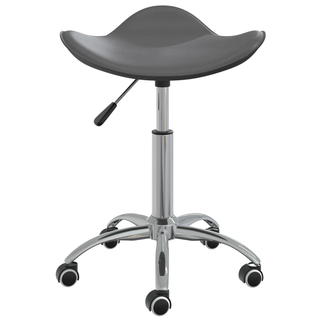 Chaise de bureau Gris Similicuir Chaises de bureau vidaXL   