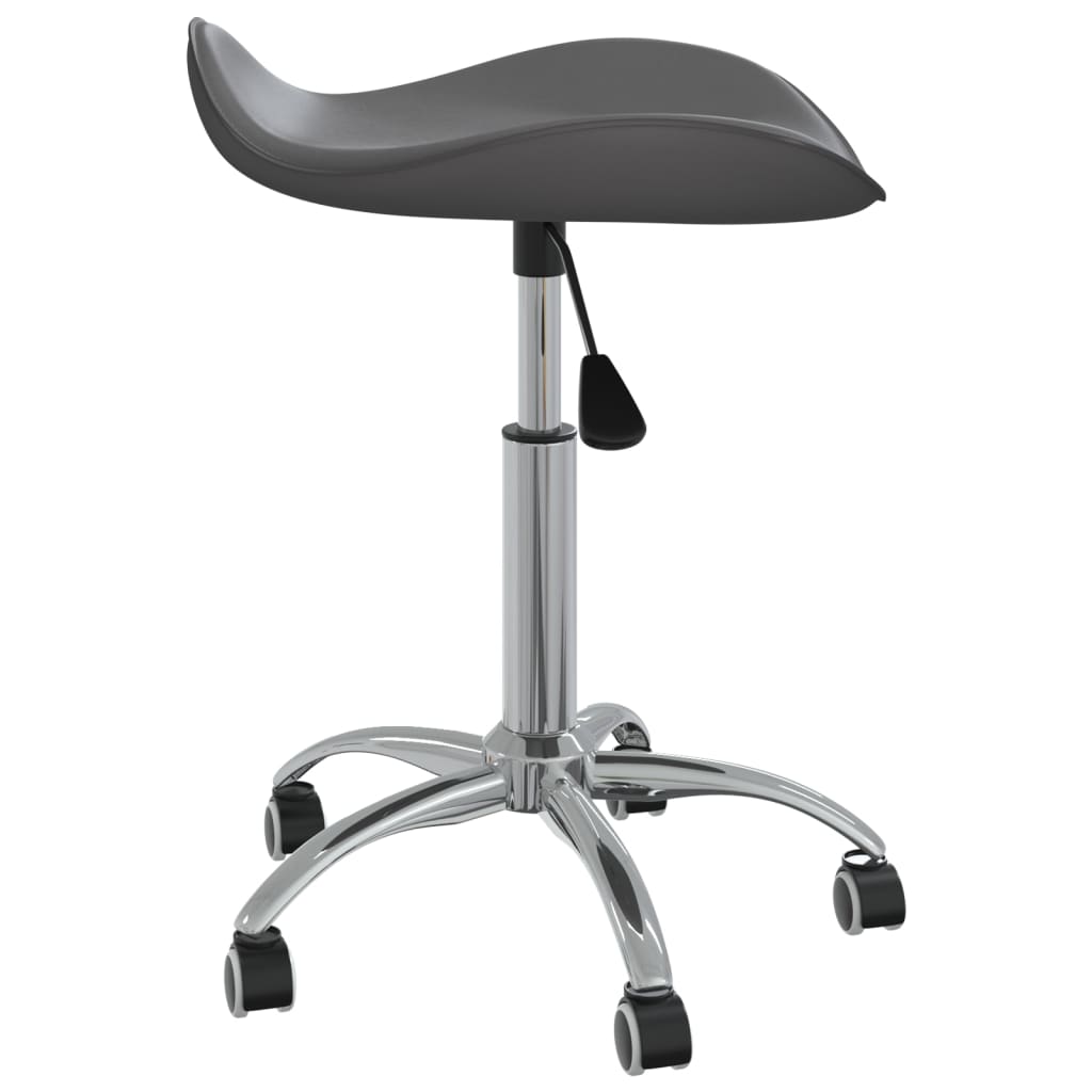 Chaise de bureau Gris Similicuir Chaises de bureau vidaXL   