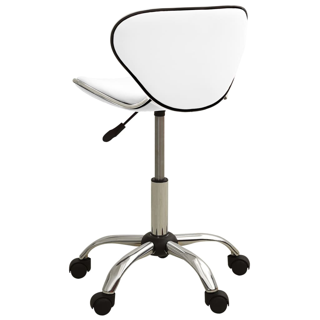 Chaise de bureau Blanc Similicuir Chaises de bureau vidaXL   