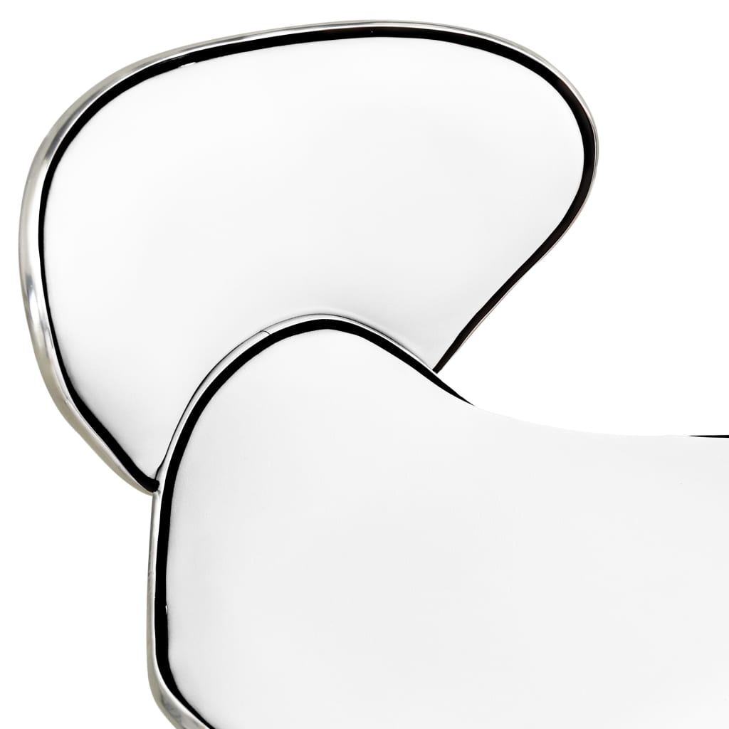 Chaise de bureau Blanc Similicuir Chaises de bureau vidaXL   