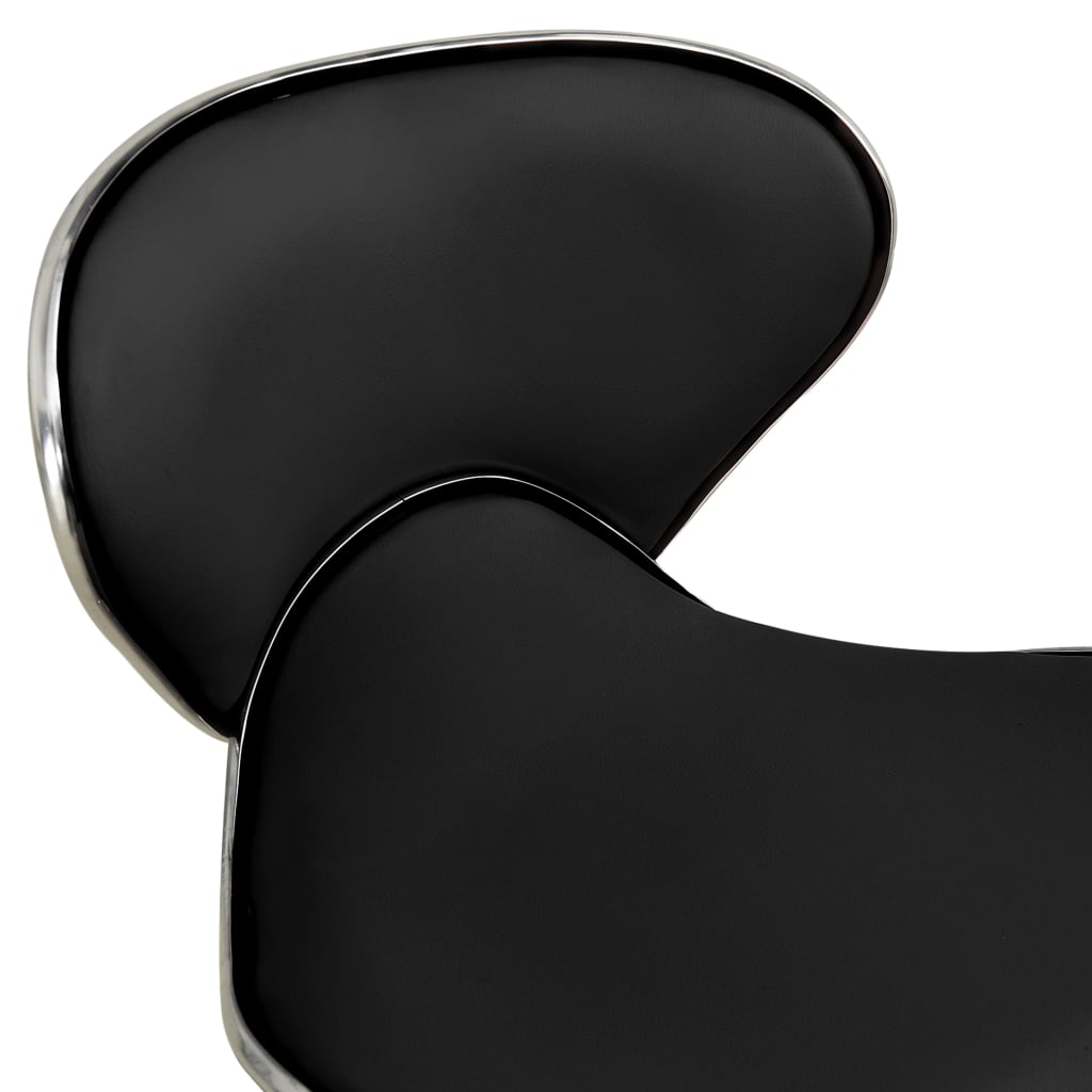 Chaise de bureau Noir Similicuir Chaises de bureau vidaXL   