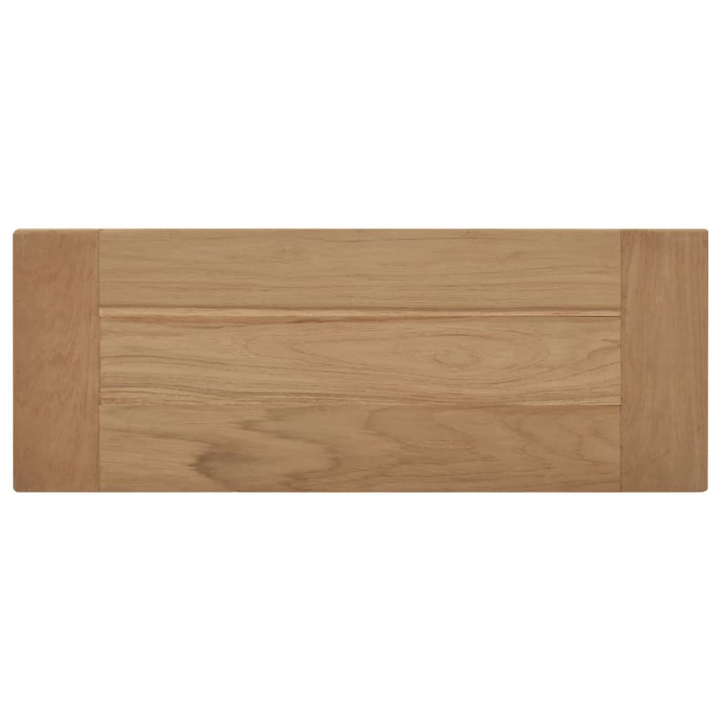 Banc 80 cm Bois massif de teck Bancs de cuisine & salle à manger vidaXL   