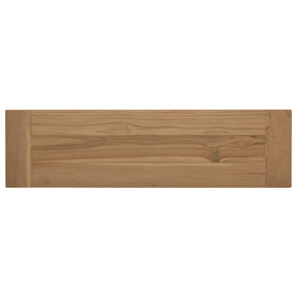 Banc 110 cm Bois massif de teck Bancs de cuisine & salle à manger vidaXL   