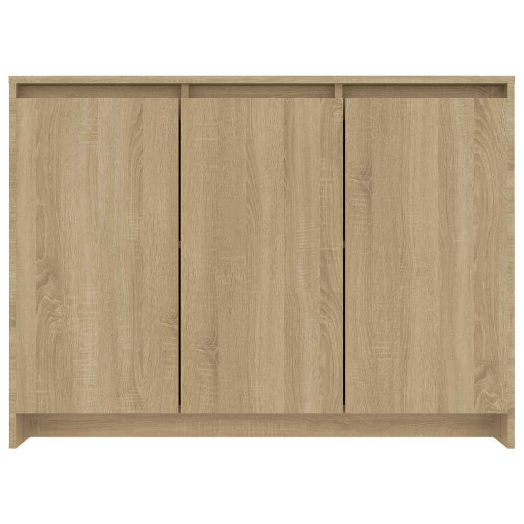 Image Buffet Chêne sonoma 102x33x75 cm Bois d'ingénierie | Xios Store SNC vidaXL Xios Store SNC