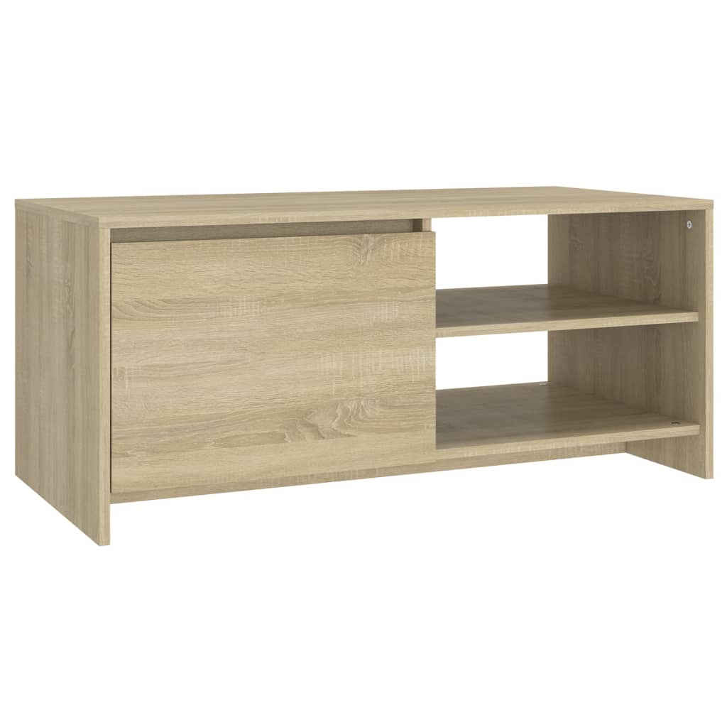 Table basse Chêne sonoma 102x50x45 cm Bois d'ingénierie Tables basses vidaXL   