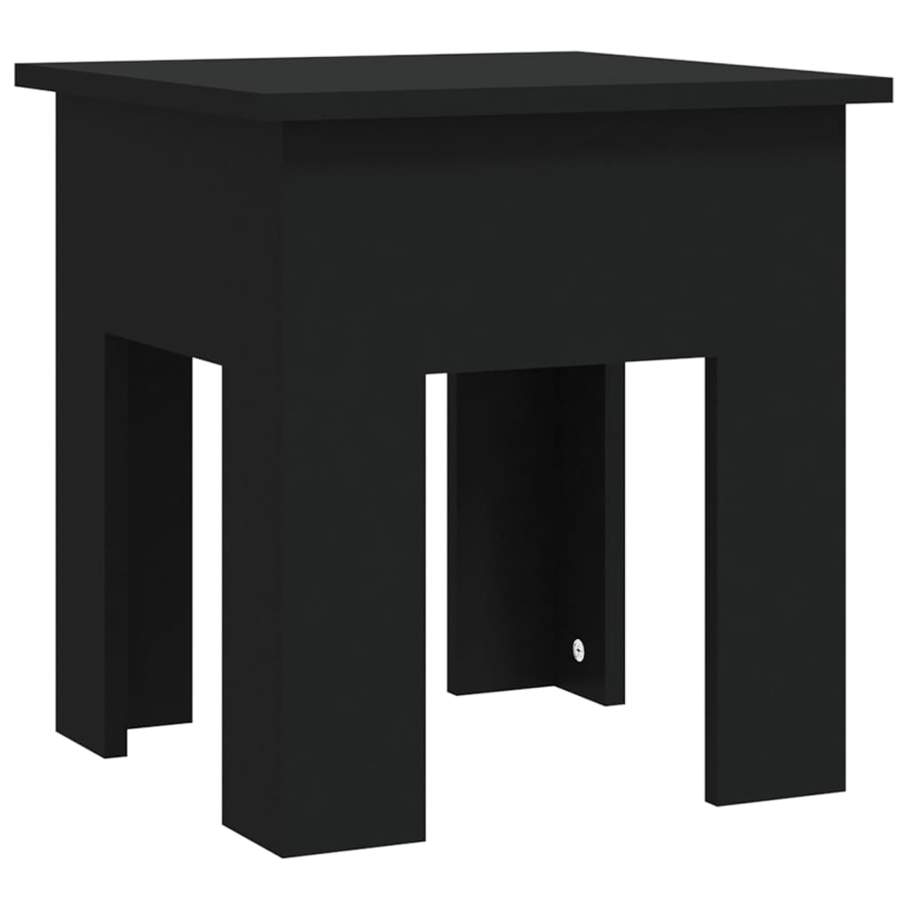 Table basse noir 40x40x42 cm bois d'ingénierie Tables basses vidaXL