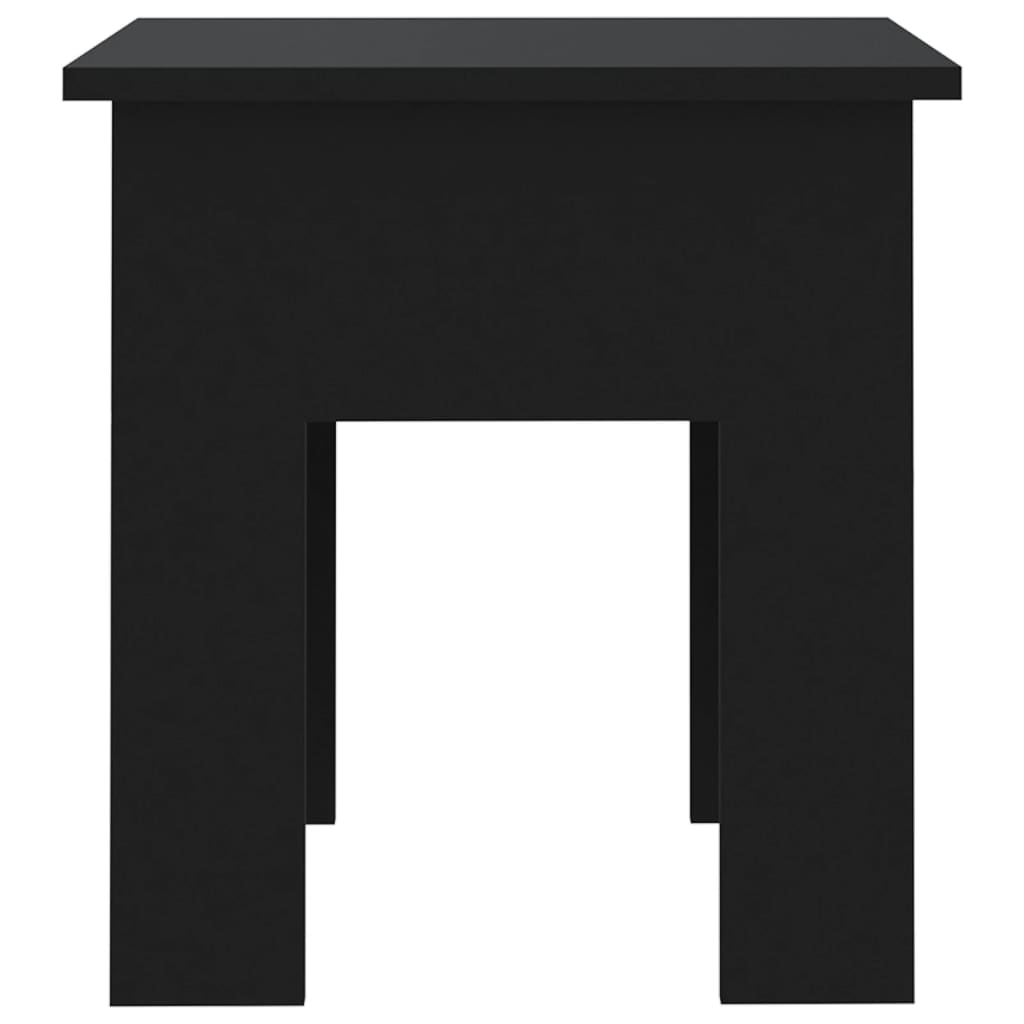 Table basse noir 40x40x42 cm bois d'ingénierie Tables basses vidaXL