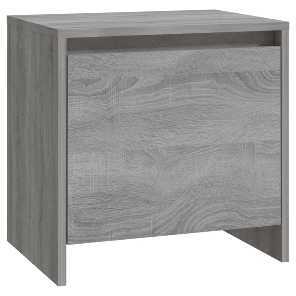 Table de chevet Sonoma gris 45x34x44,5 cm Aggloméré Tables de chevet vidaXL