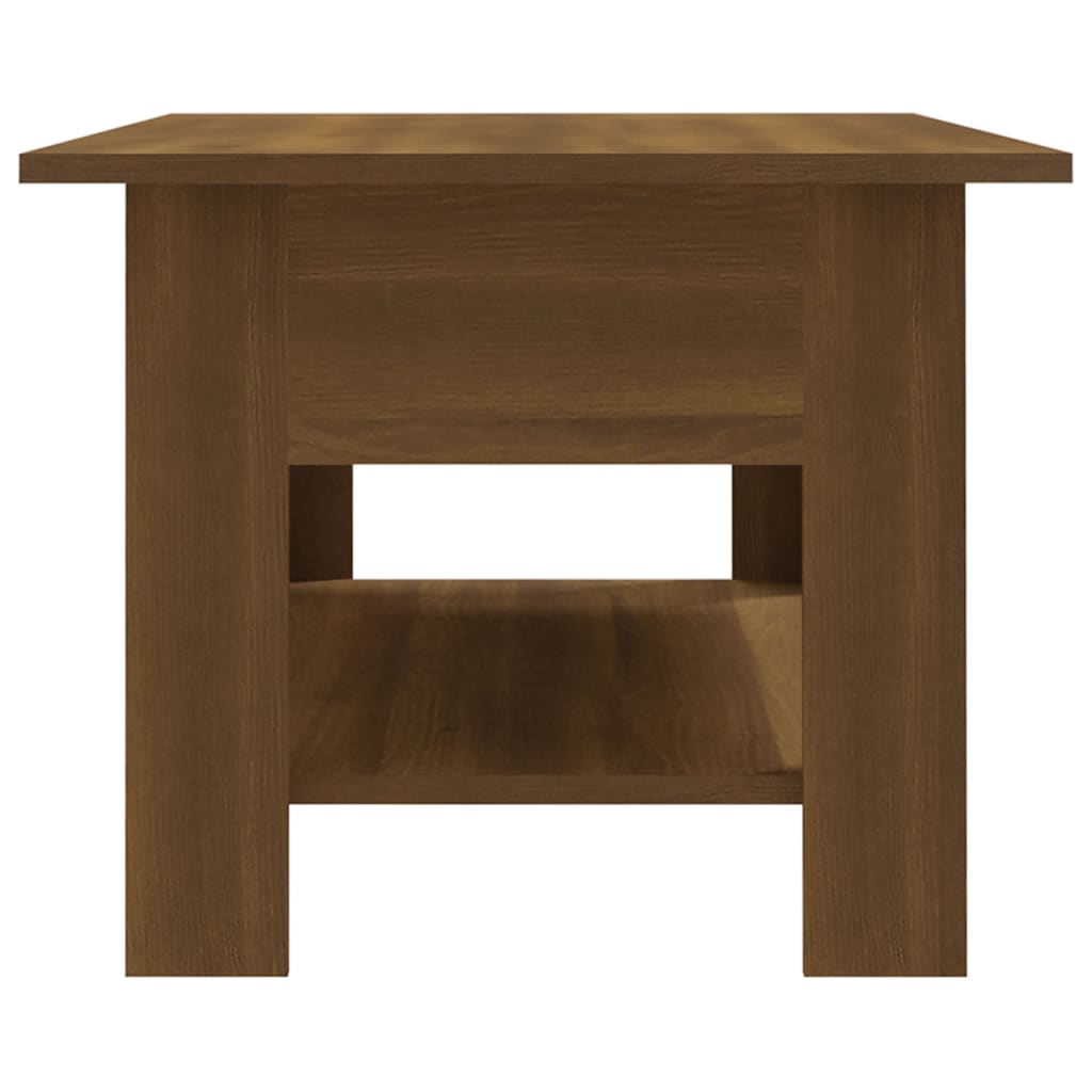 Table basse chêne marron 102x55x42 cm bois d'ingénierie Tables basses vidaXL