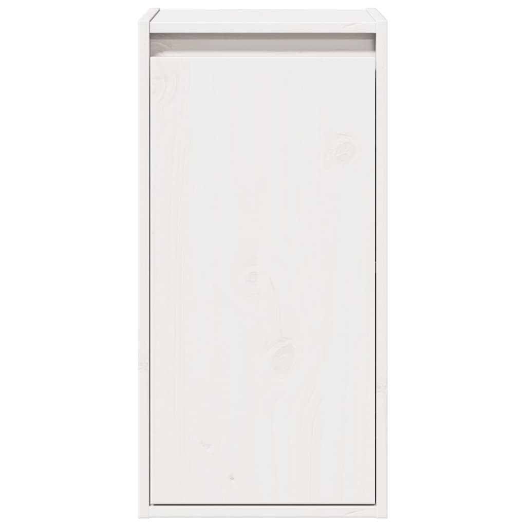 Armoires murales 2 pcs Blanc 30x30x60 cm Bois de pin massif - Xios Store SNC