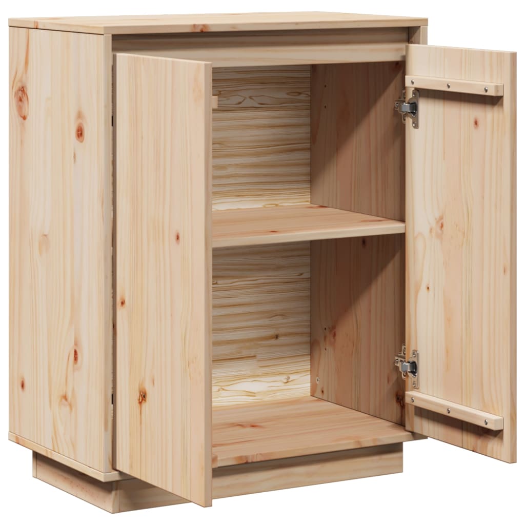 Buffet 60x34x75 cm Bois massif de pin - Xios Store SNC