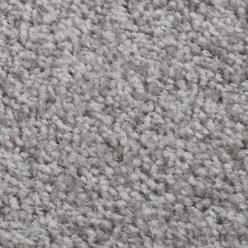 Tapis à poils courts 80x150 cm Gris Tapis vidaXL   