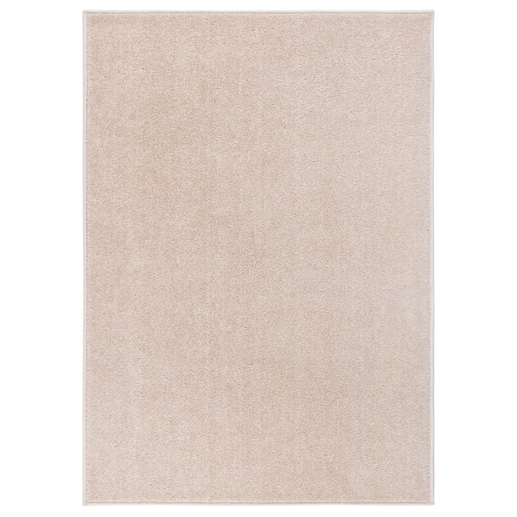 Tapis à poils courts 240x340 cm Beige foncé Tapis vidaXL   