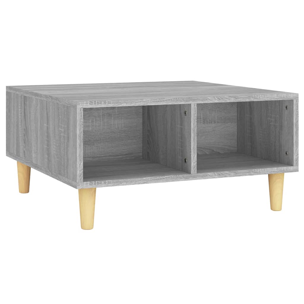 Table basse Sonoma gris 60x60x30 cm Aggloméré Tables basses vidaXL   