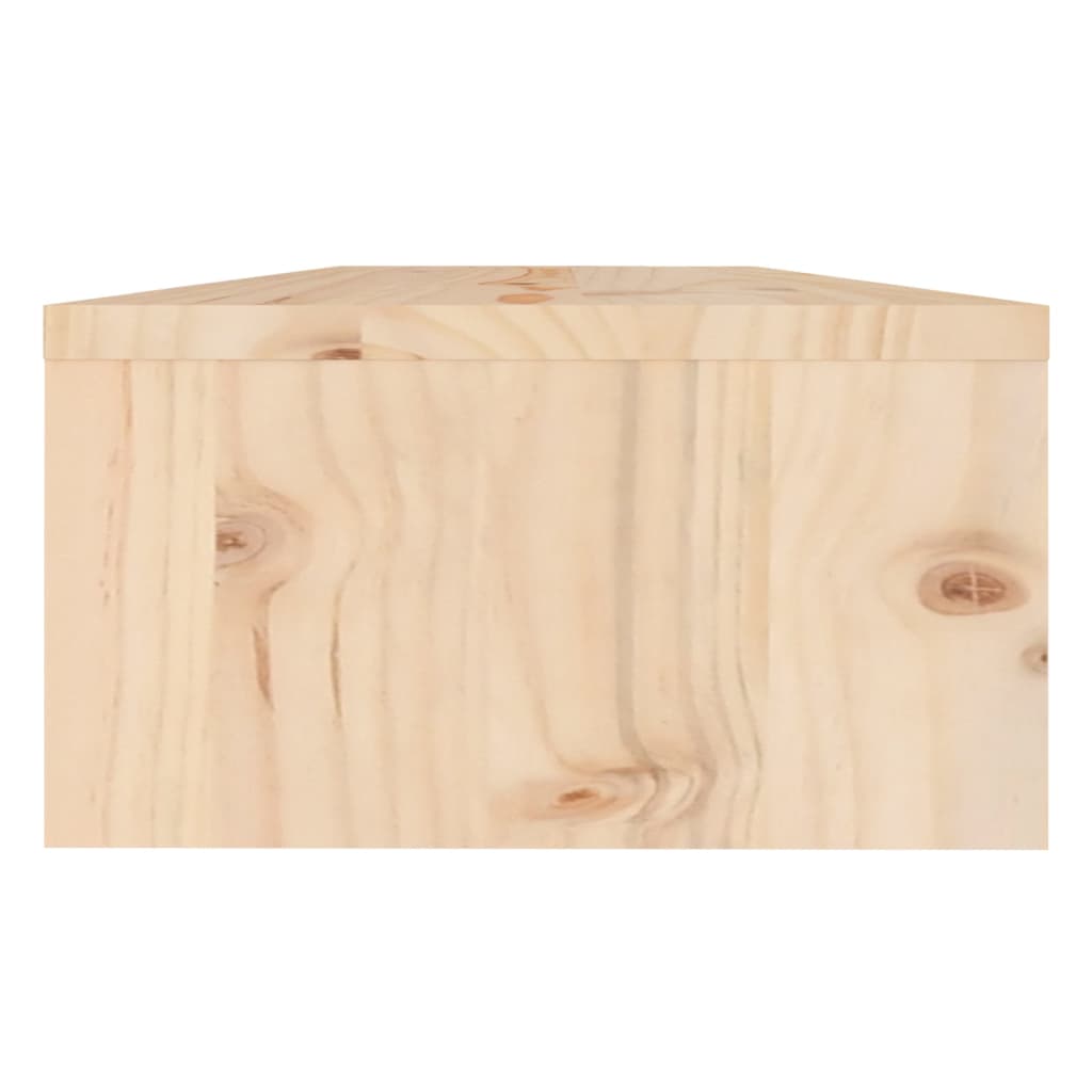 Support de moniteur 50x24x13 cm Bois de pin solide Meubles TV vidaXL