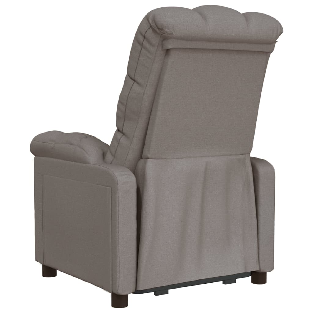 Fauteuil inclinable Taupe Tissu - Xios Store SNC