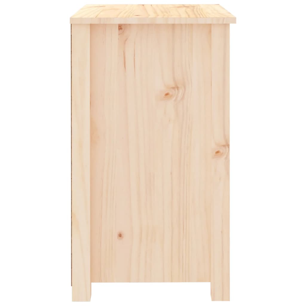 Table de chevet 50x35x61,5 cm Bois de pin massif Tables de chevet vidaXL   