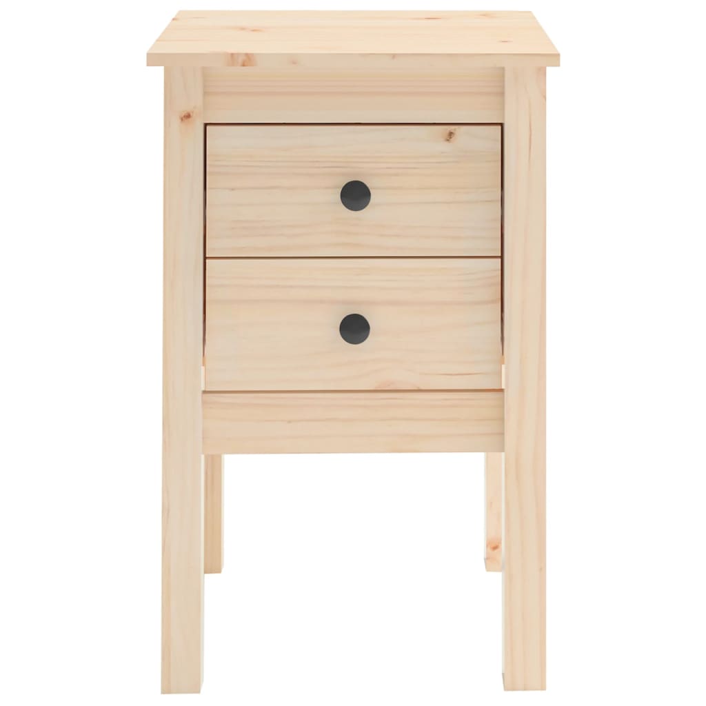 Table de chevet 40x35x61,5 cm Bois de pin massif Tables de chevet vidaXL   