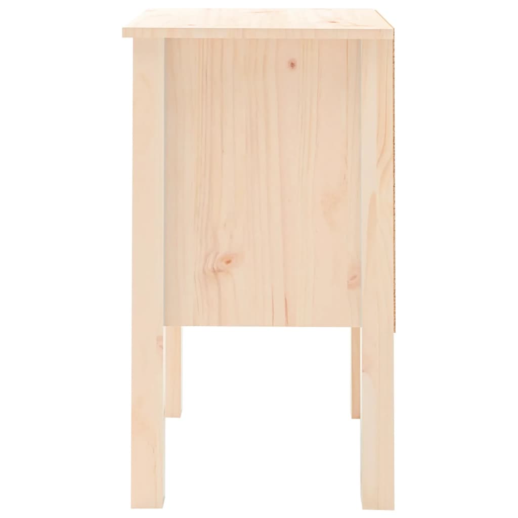 Table de chevet 40x35x61,5 cm Bois de pin massif Tables de chevet vidaXL   