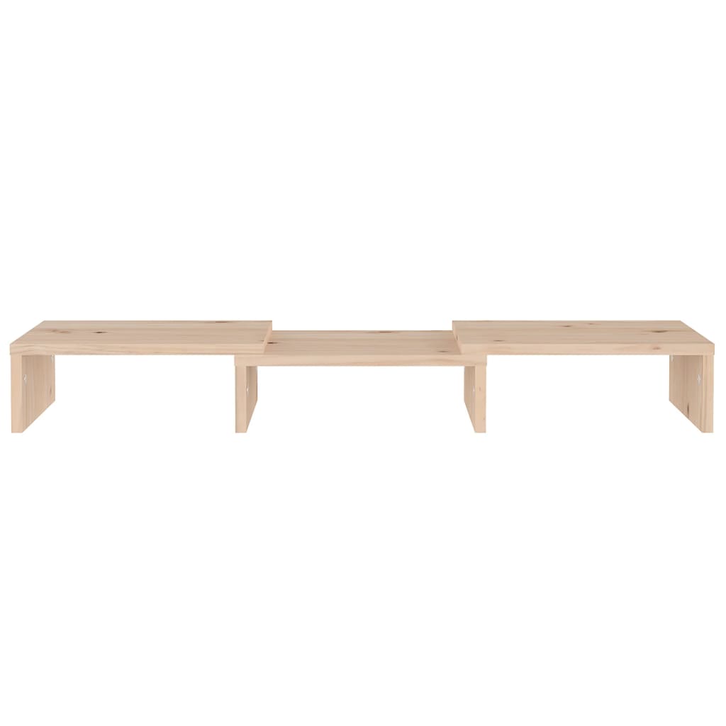 Support pour moniteur 60x24x10,5 cm Bois de pin solide Meubles TV vidaXL   