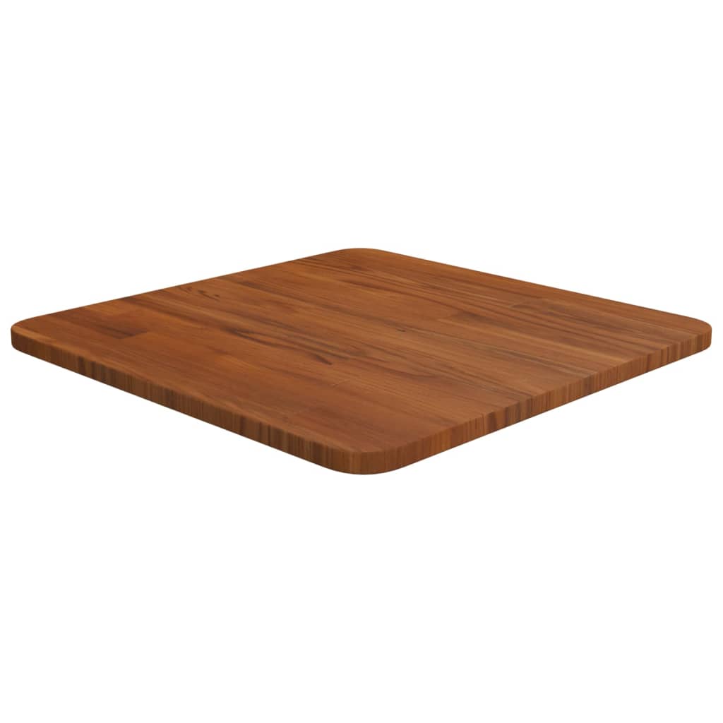 Dessus de table carré Marron foncé40x40x1,5cm Bois chêne traité Plateaux de table vidaXL   