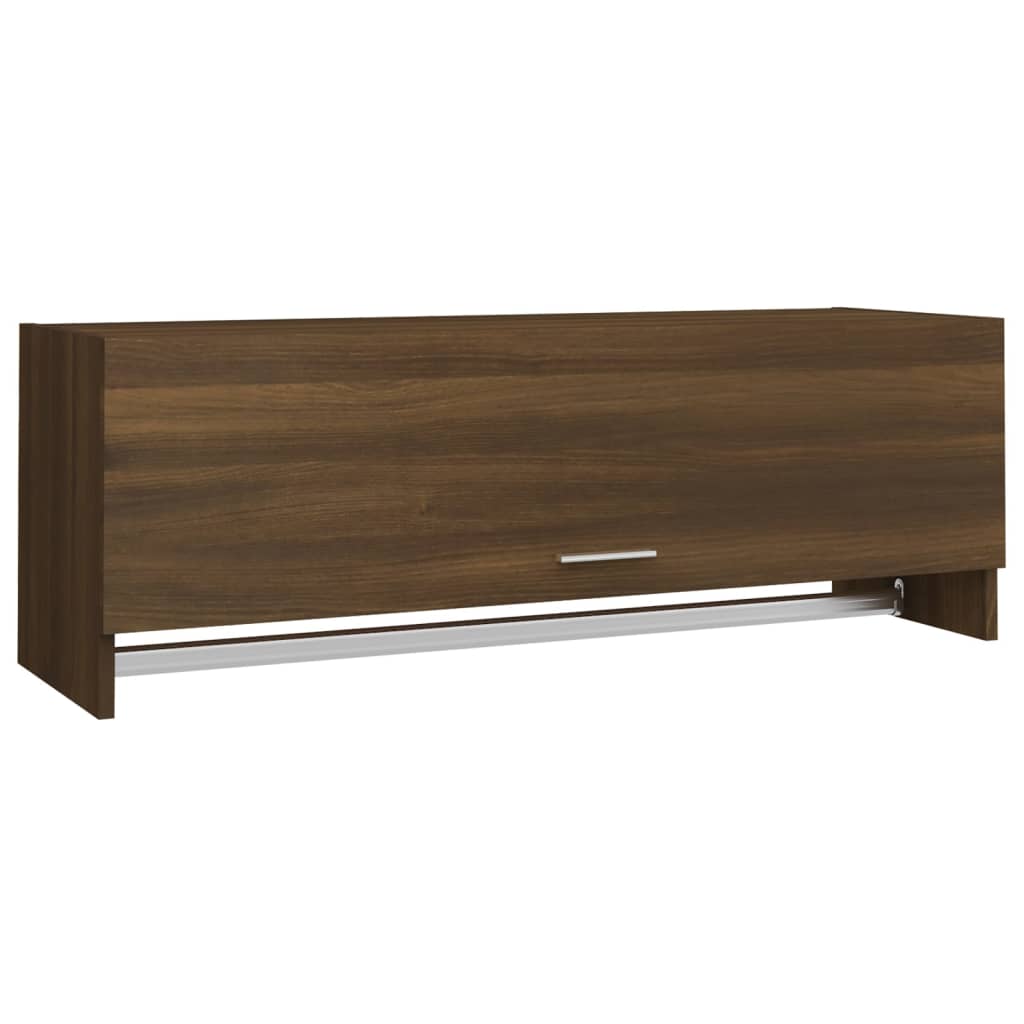 Garde-robe Chêne marron 100x32,5x35 cm Bois d'ingénierie Armoires vidaXL