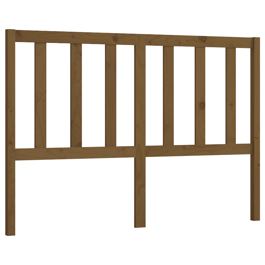 Tête de lit Marron miel 166x4x100 cm Bois massif de pin Têtes et pieds de lit vidaXL   