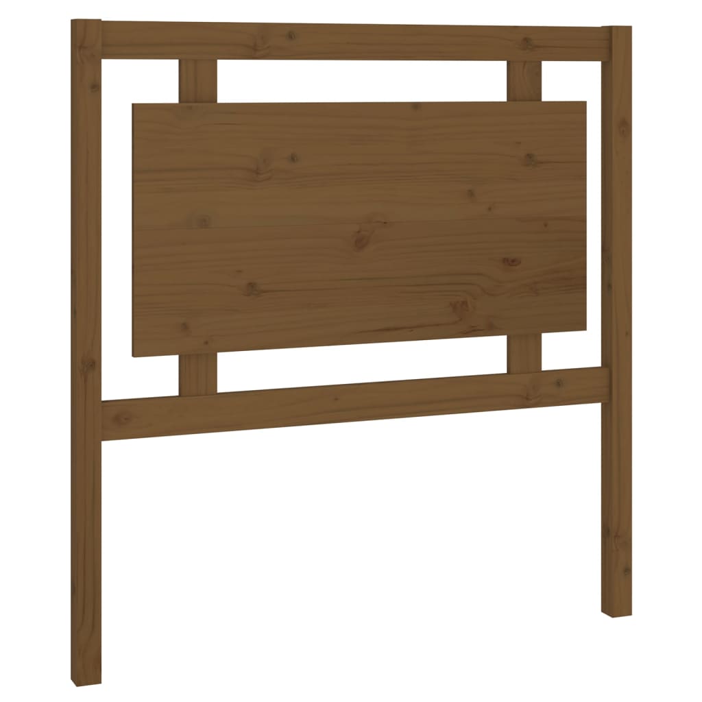 Tête de lit Marron miel 95,5x4x100 cm Bois massif de pin Têtes et pieds de lit vidaXL   