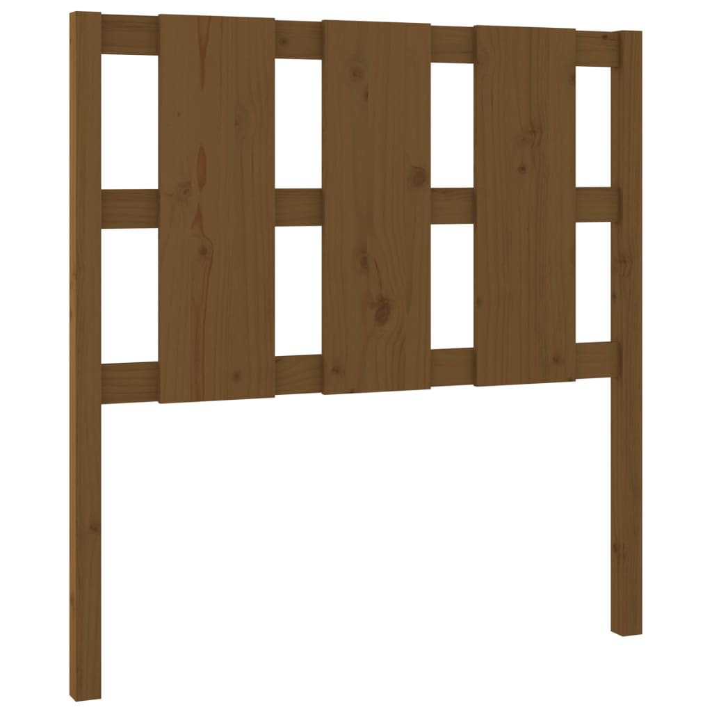 Tête de lit Marron miel 95,5x4x100 cm Bois massif de pin Têtes et pieds de lit vidaXL   