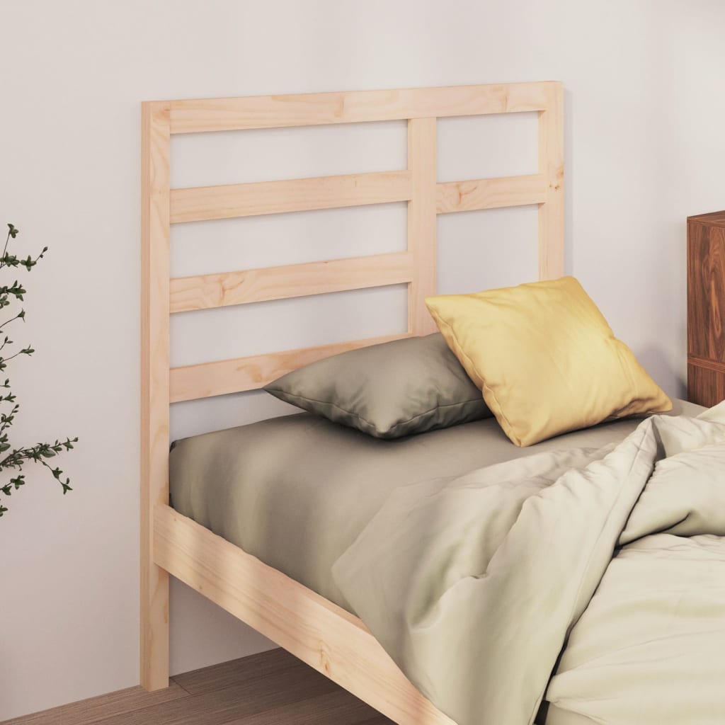 Tête de lit 81x4x104 cm Bois massif de pin Têtes et pieds de lit vidaXL   