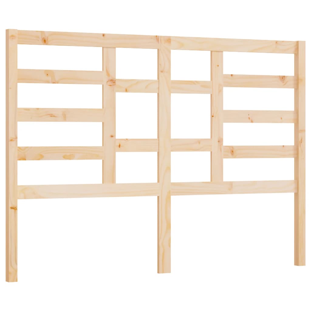 Tête de lit 126x4x104 cm Bois massif de pin Têtes et pieds de lit vidaXL   