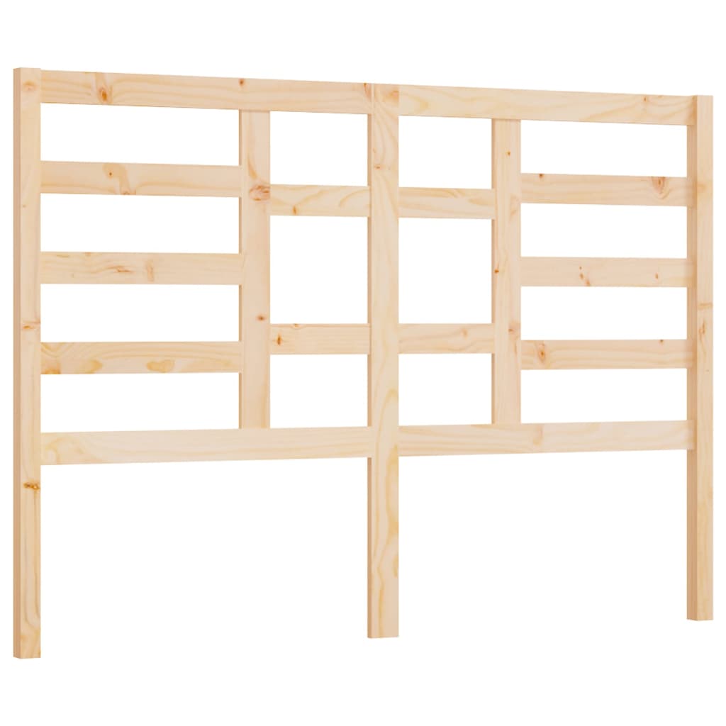 Tête de lit 146x4x104 cm Bois massif de pin Têtes et pieds de lit vidaXL   