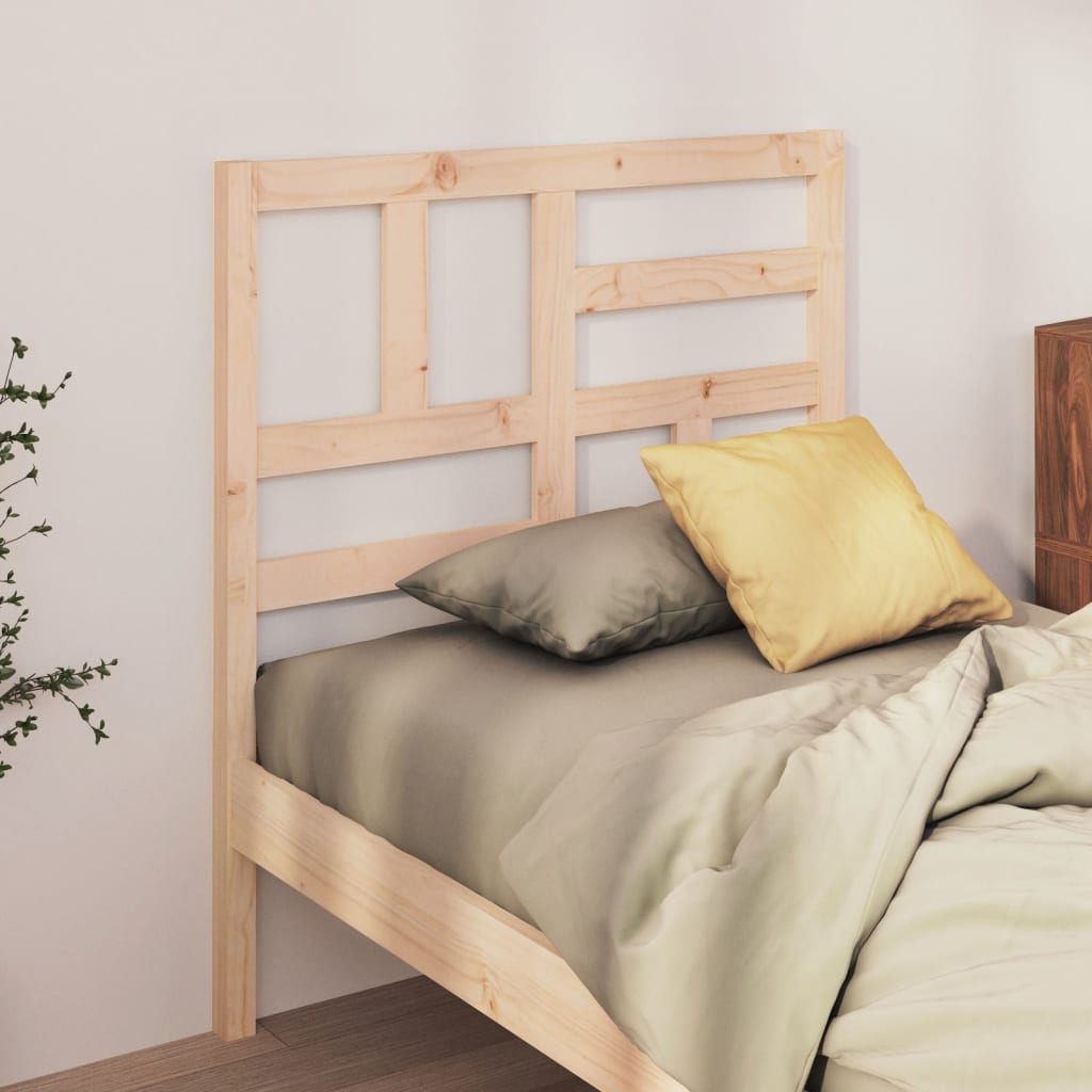 Tête de lit 81x4x104 cm Bois massif de pin Têtes et pieds de lit vidaXL   