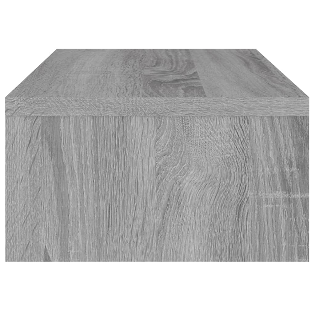 Support de moniteur Sonoma gris 42x24x13 cm Bois d'ingénierie Meubles TV vidaXL   