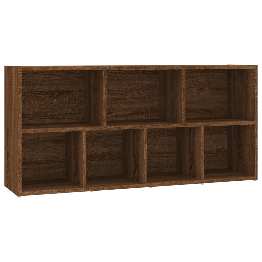 Armoire à livres Chêne marron 50x25x106 cm Bibliothèques vidaXL   