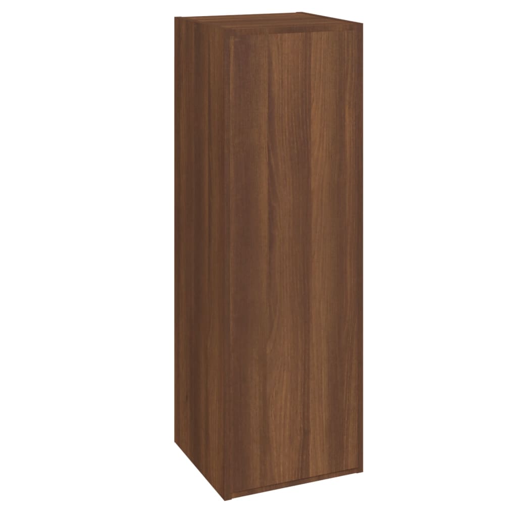 Meubles TV Chêne marron 30,5x30x90 cm Bois d'ingénierie Meubles TV vidaXL   