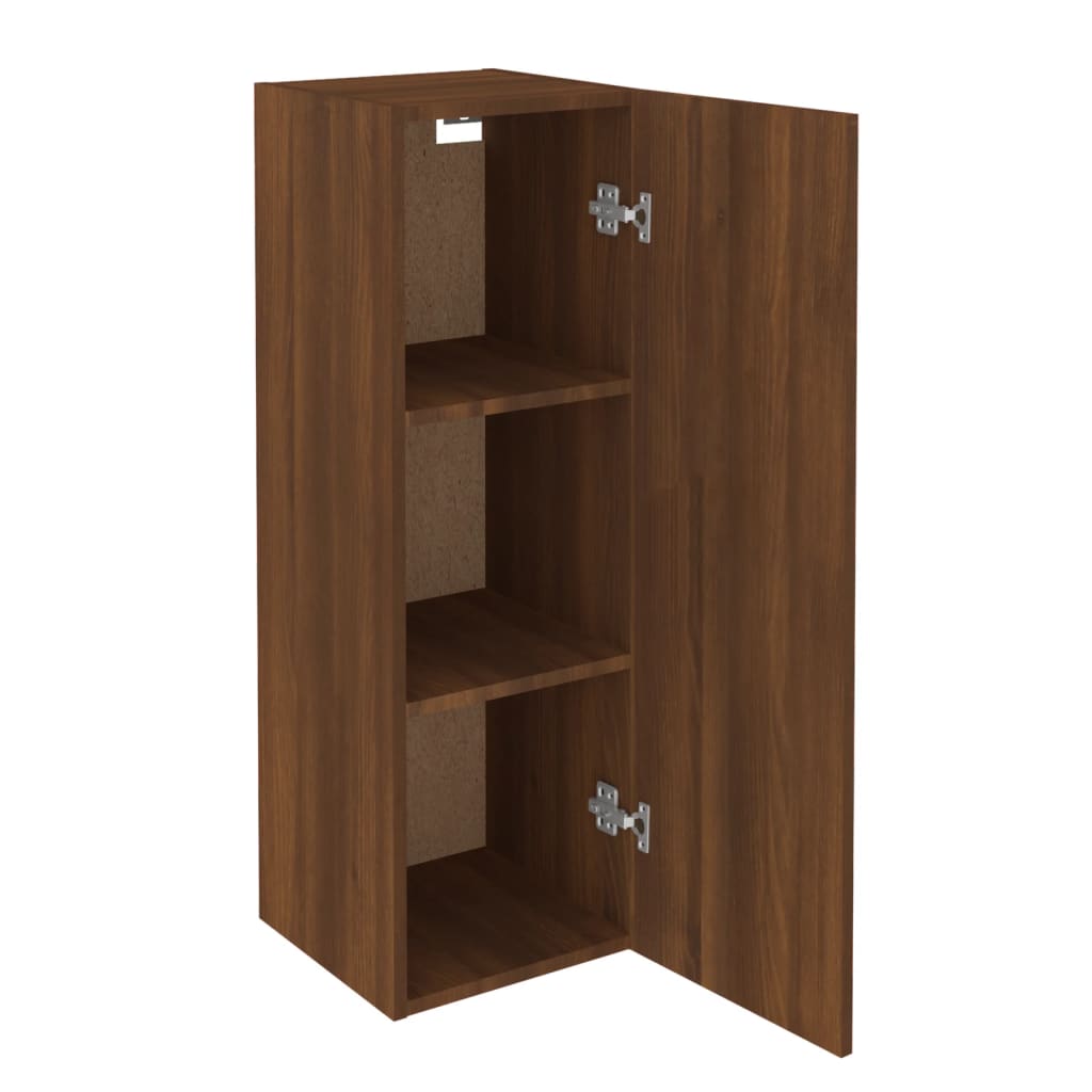 Meubles TV Chêne marron 30,5x30x90 cm Bois d'ingénierie Meubles TV vidaXL   